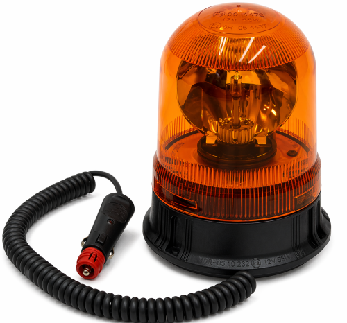 Lampa ostrzegawcza kogut H1 12V magnes GRANIT