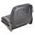 Czarny fotel operatora PVC SKX857788